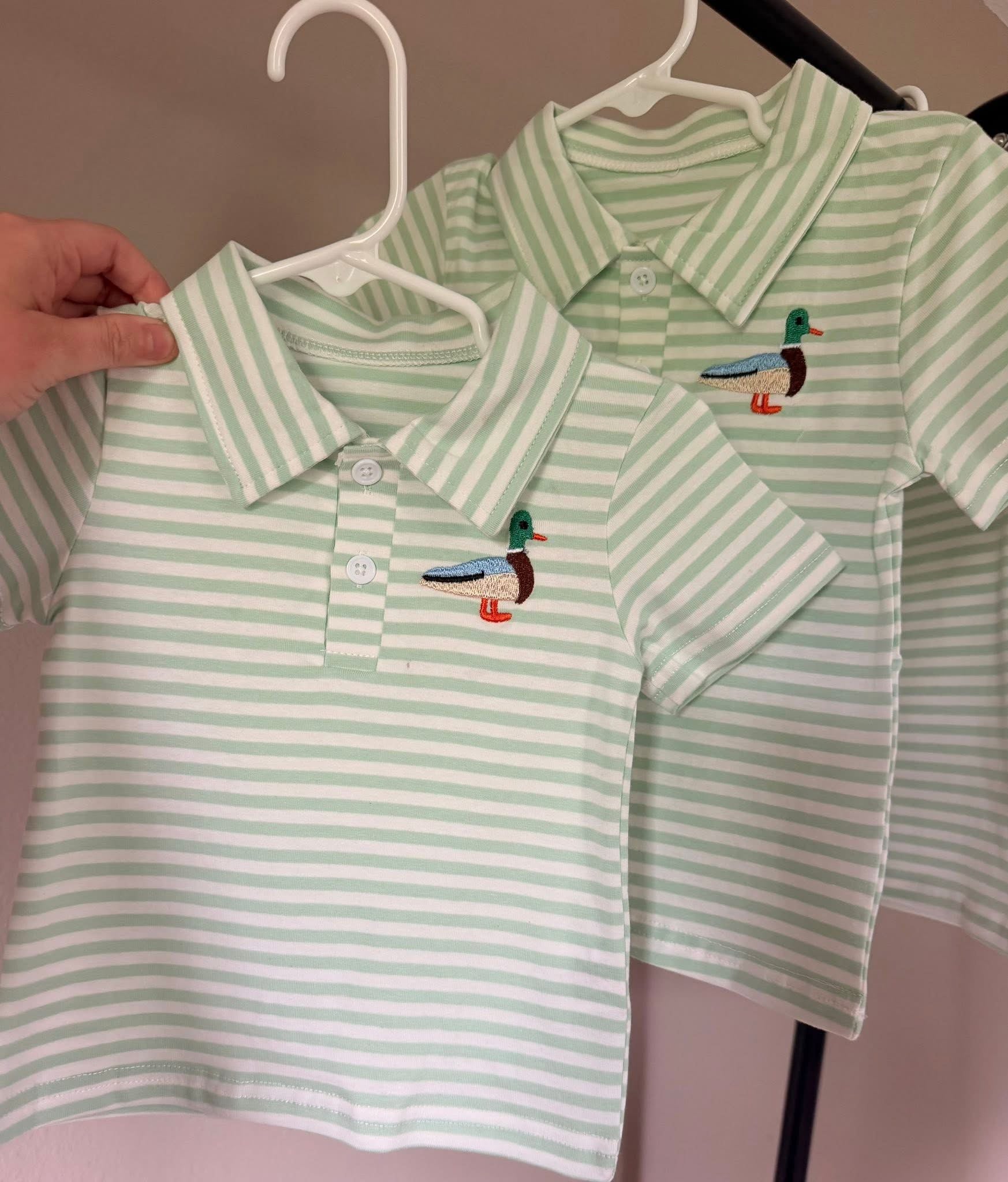 Mint duck polo