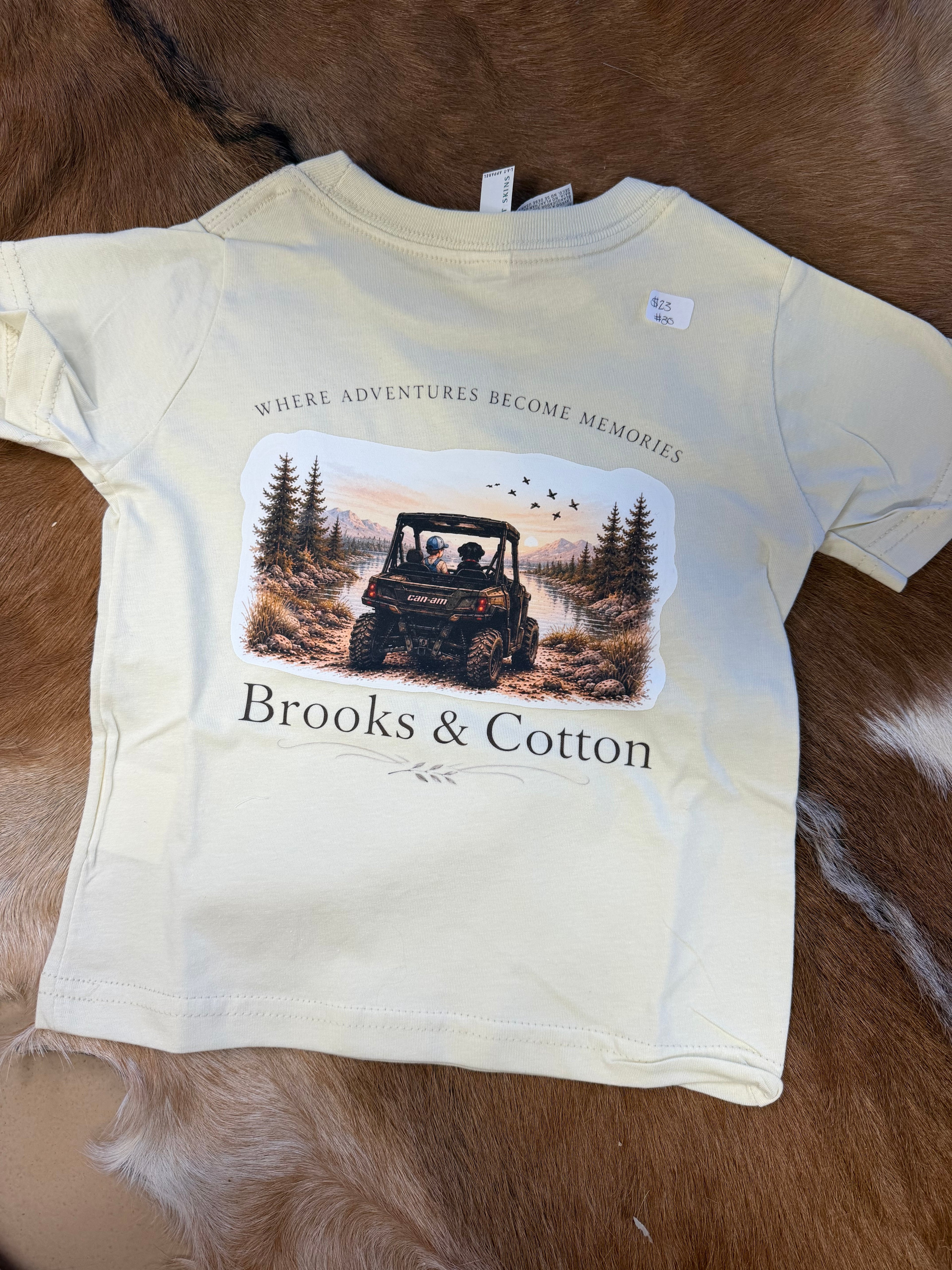Where adventures become memories tee