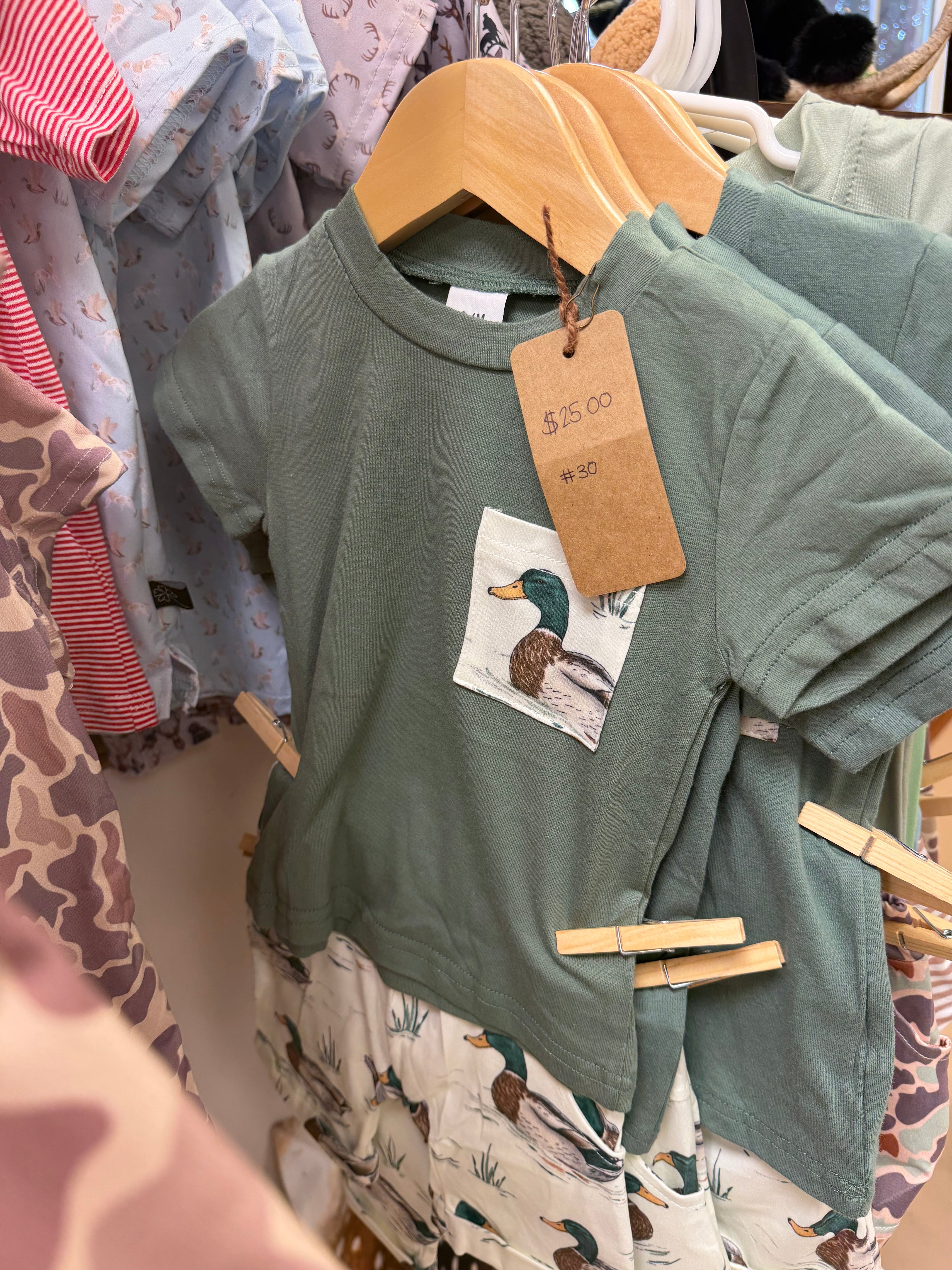 Green duck set