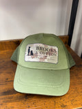Brooks & Cotton Camo infant hat-green