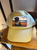 Youth black lab hat -tan