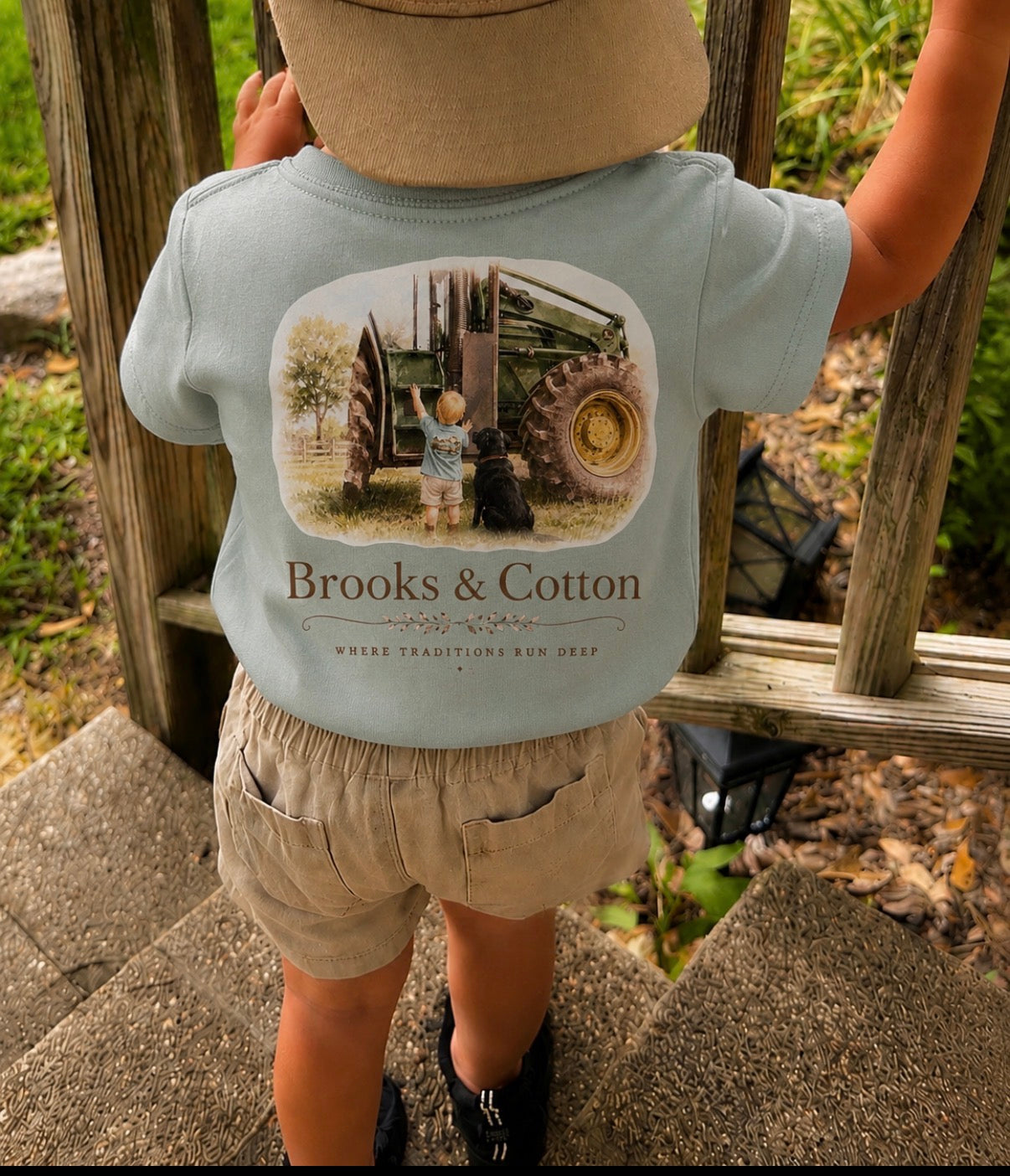 Brooks & Cotton tshirt Where Traditions Run Deep