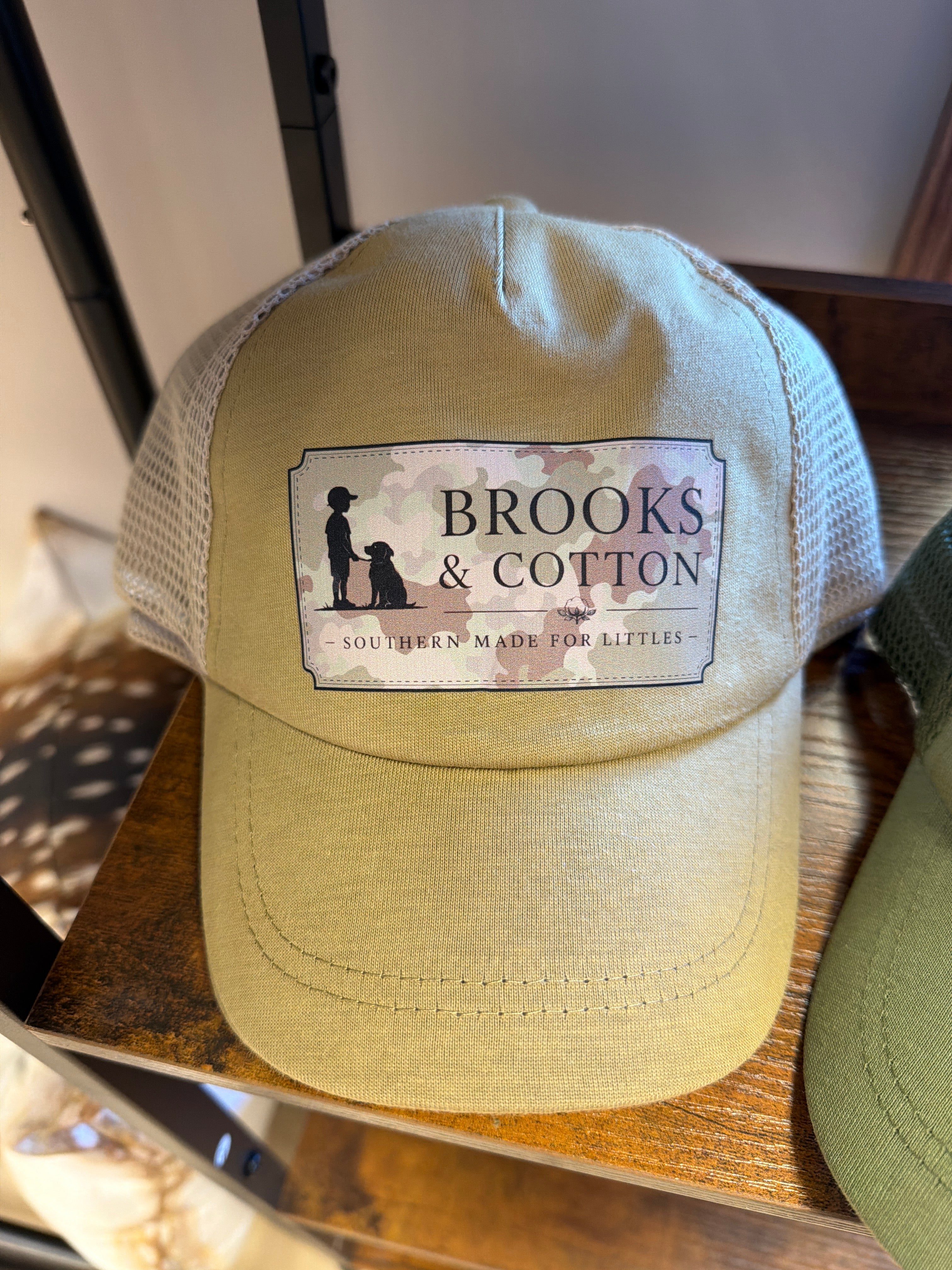 Youth brooks & cotton hat