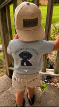 Brooks & Cotton Tee- Black Lab