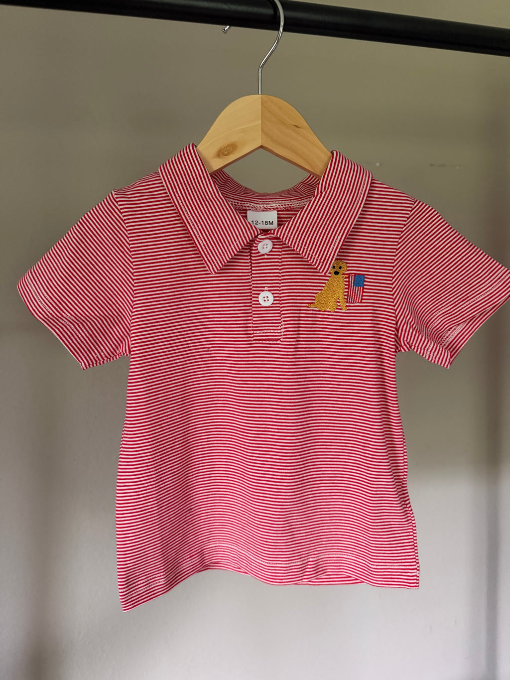 Patriotic Boy Polo