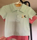 Duck stripe polo