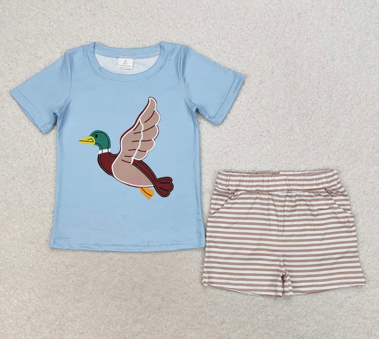 Boys Duck Short Sleeve set