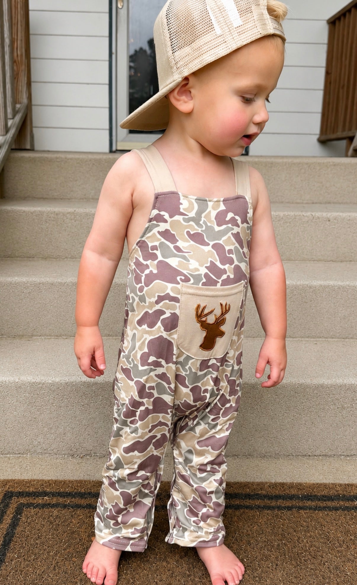 Camo deer jumpsuit