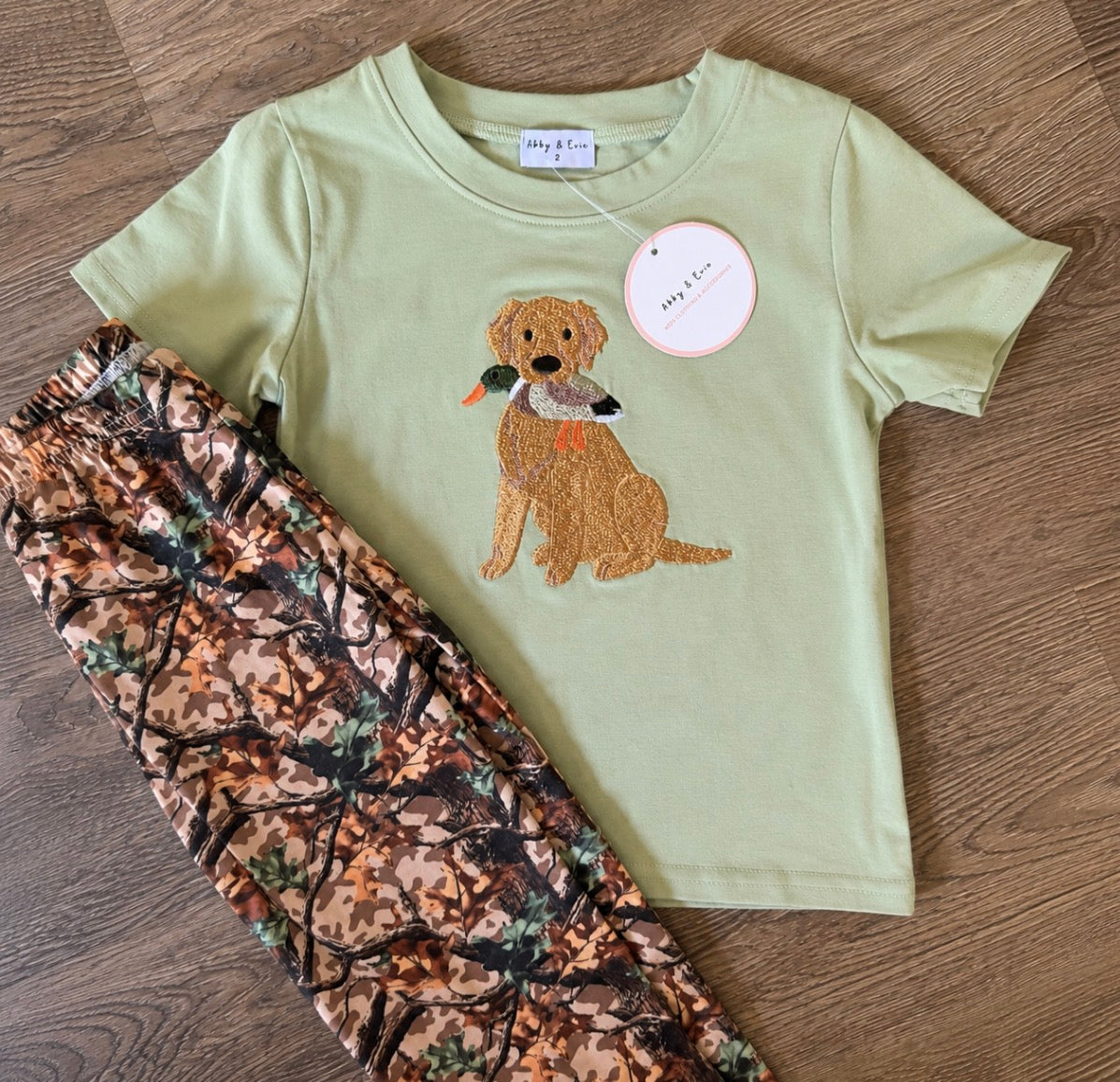 Abby & Evie Duck Dog Set