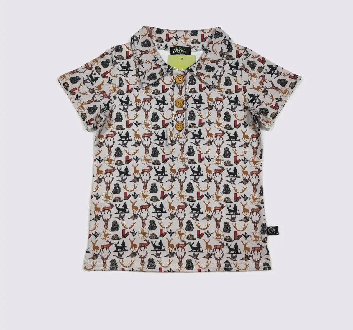Buckshot Boy Collar Shirt