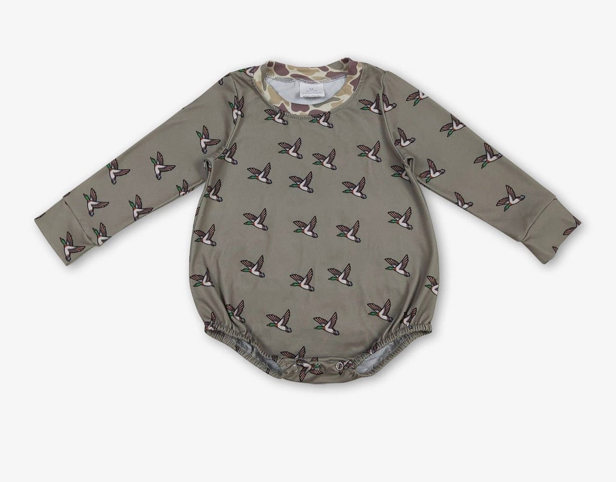 Mallard duck bubble long sleeve