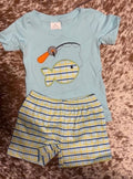 Plaid duck fishing set