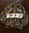 Duck deer bass pullover