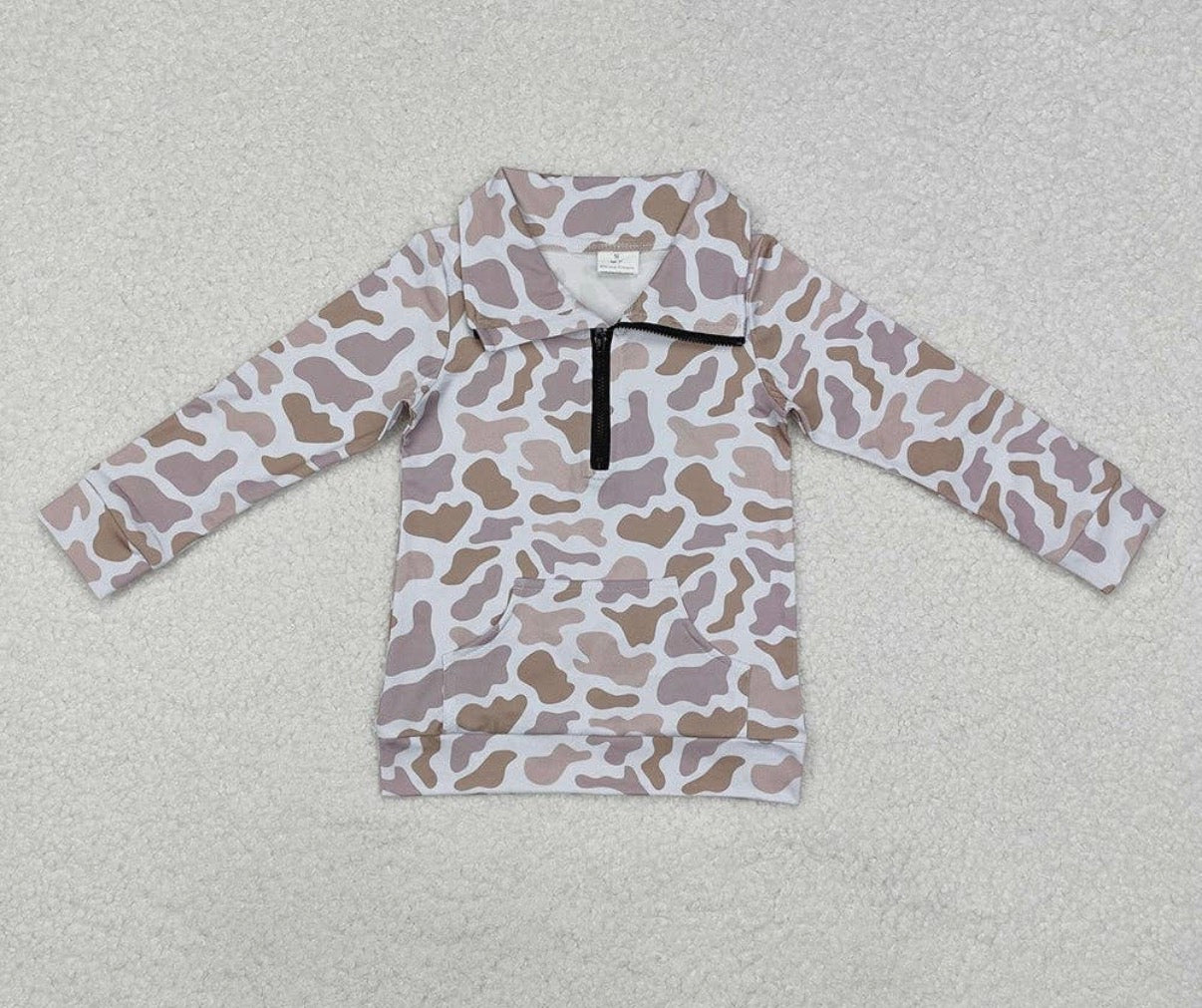 Neutral Camo pullover