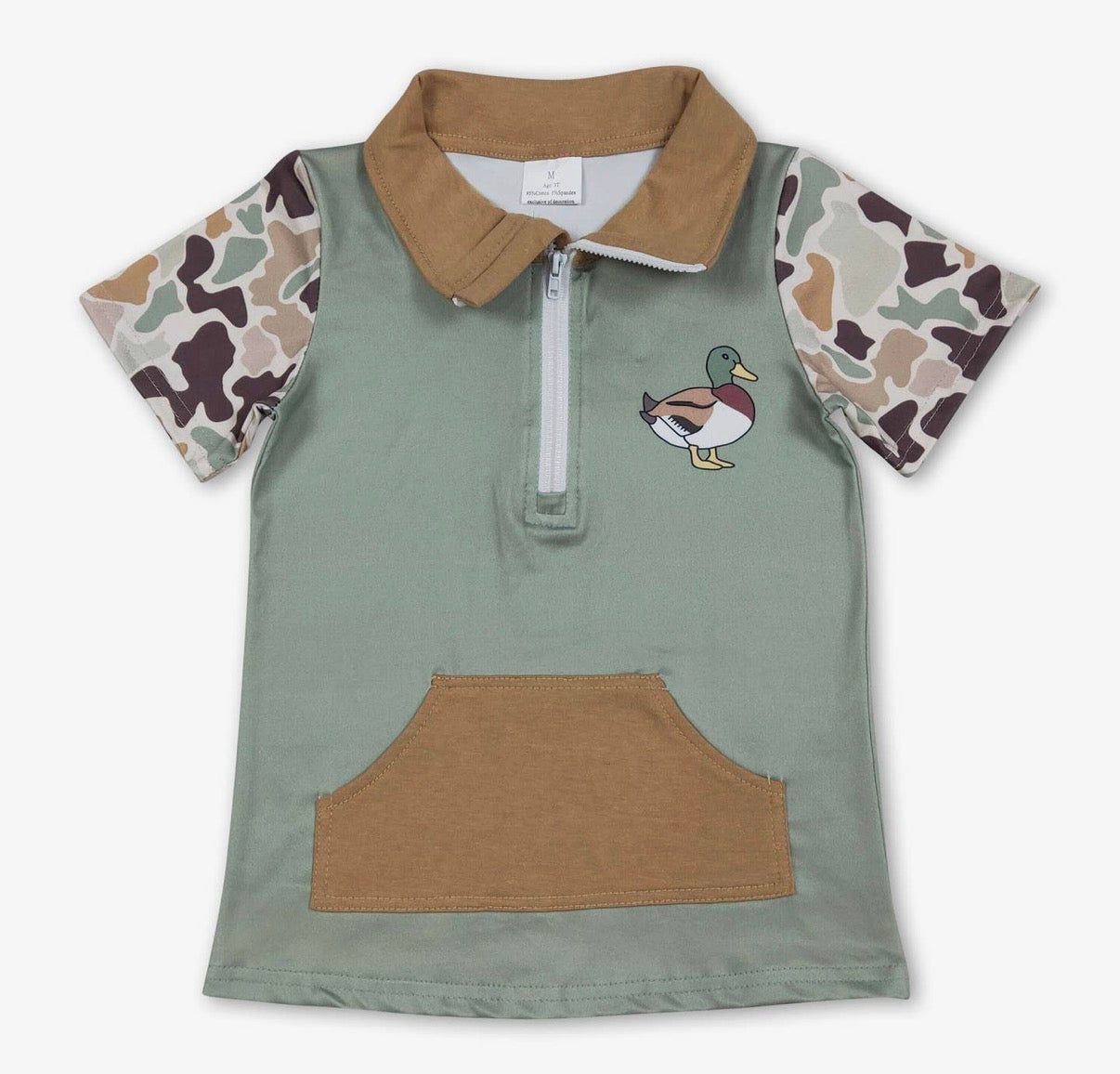Duck camo pull over