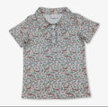 Short Sleeves Duck Camo Kids Boys Polo Shirt
