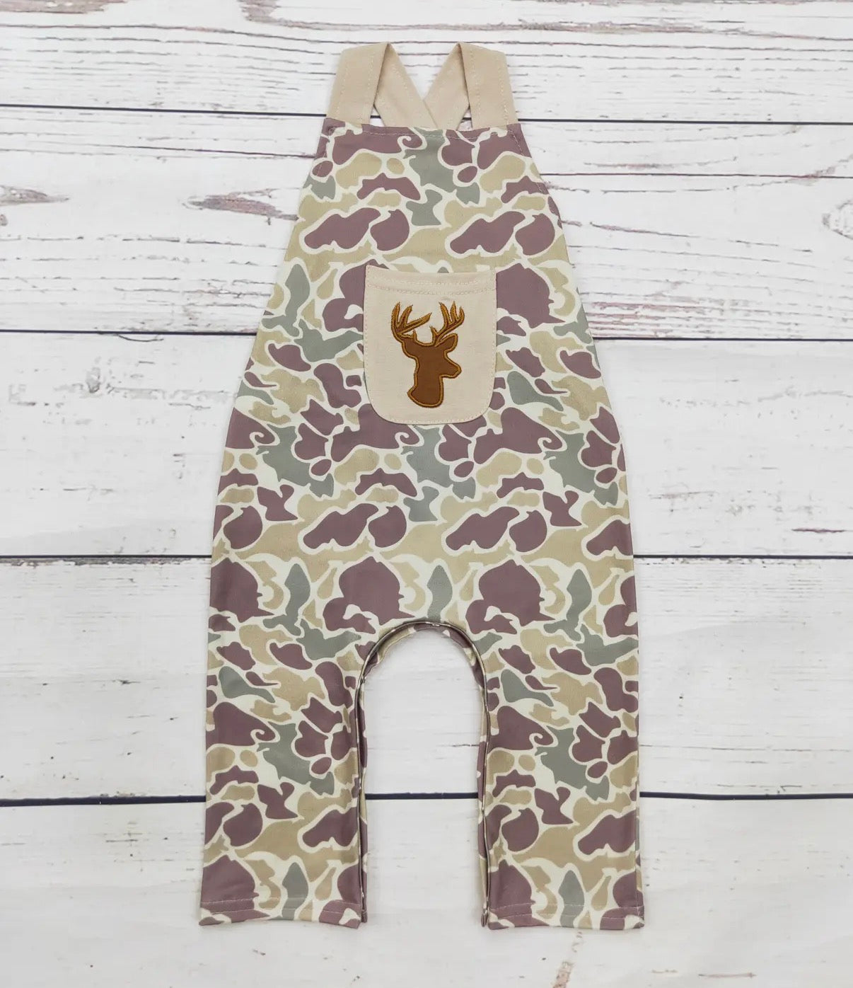 Camo deer jumpsuit