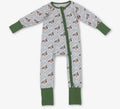Duck long sleeve romper pjs
