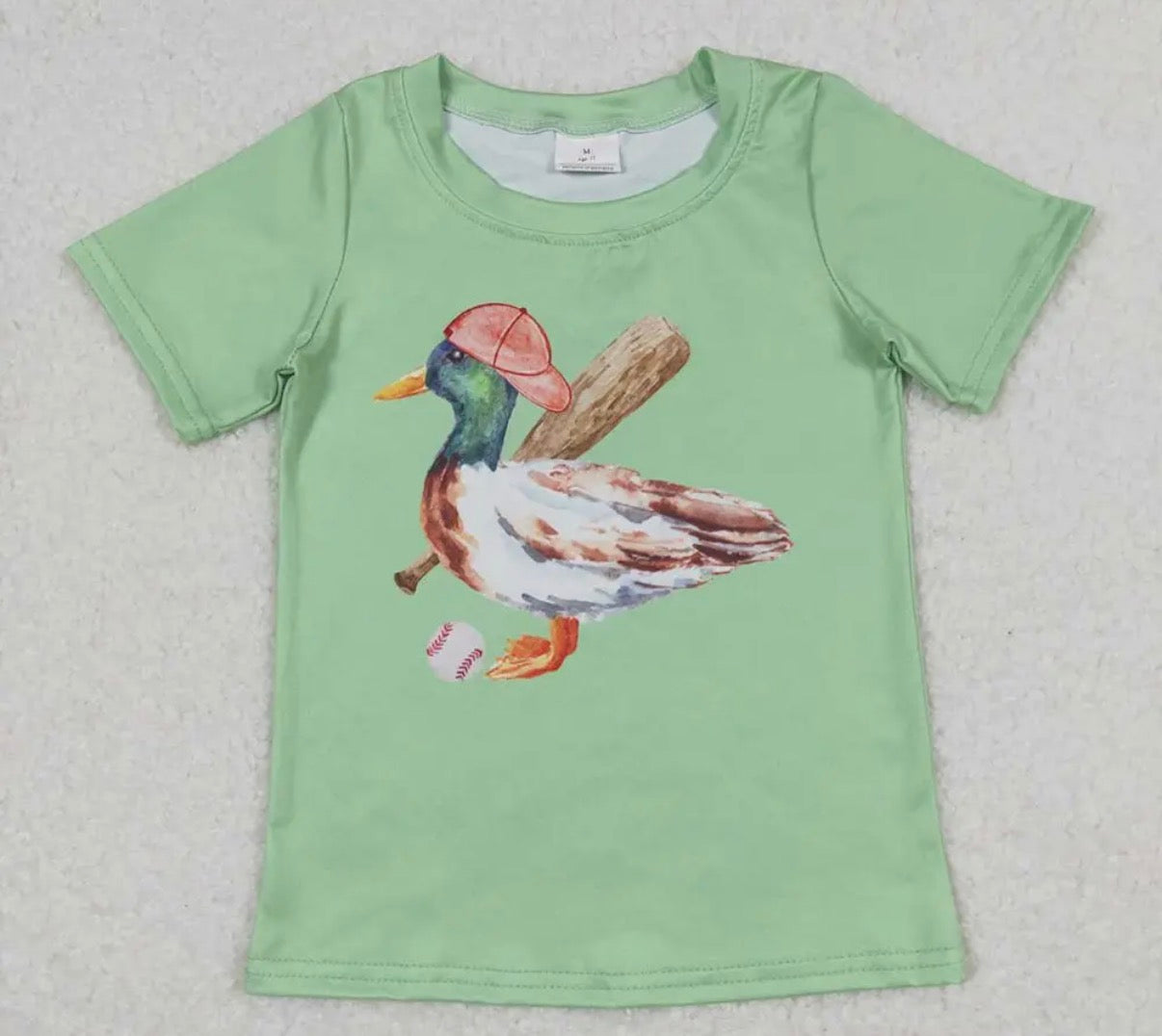 Duck Baseball Short Sleeve Tee