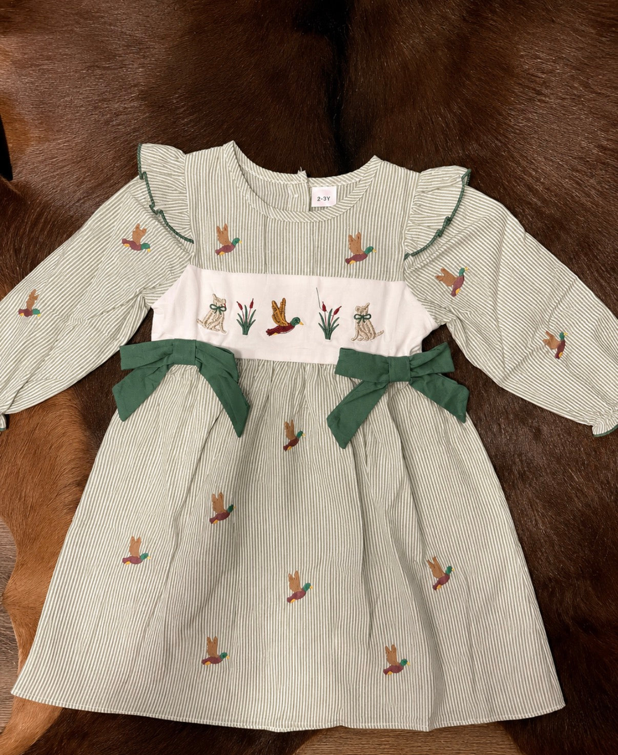 Duck dog dress
