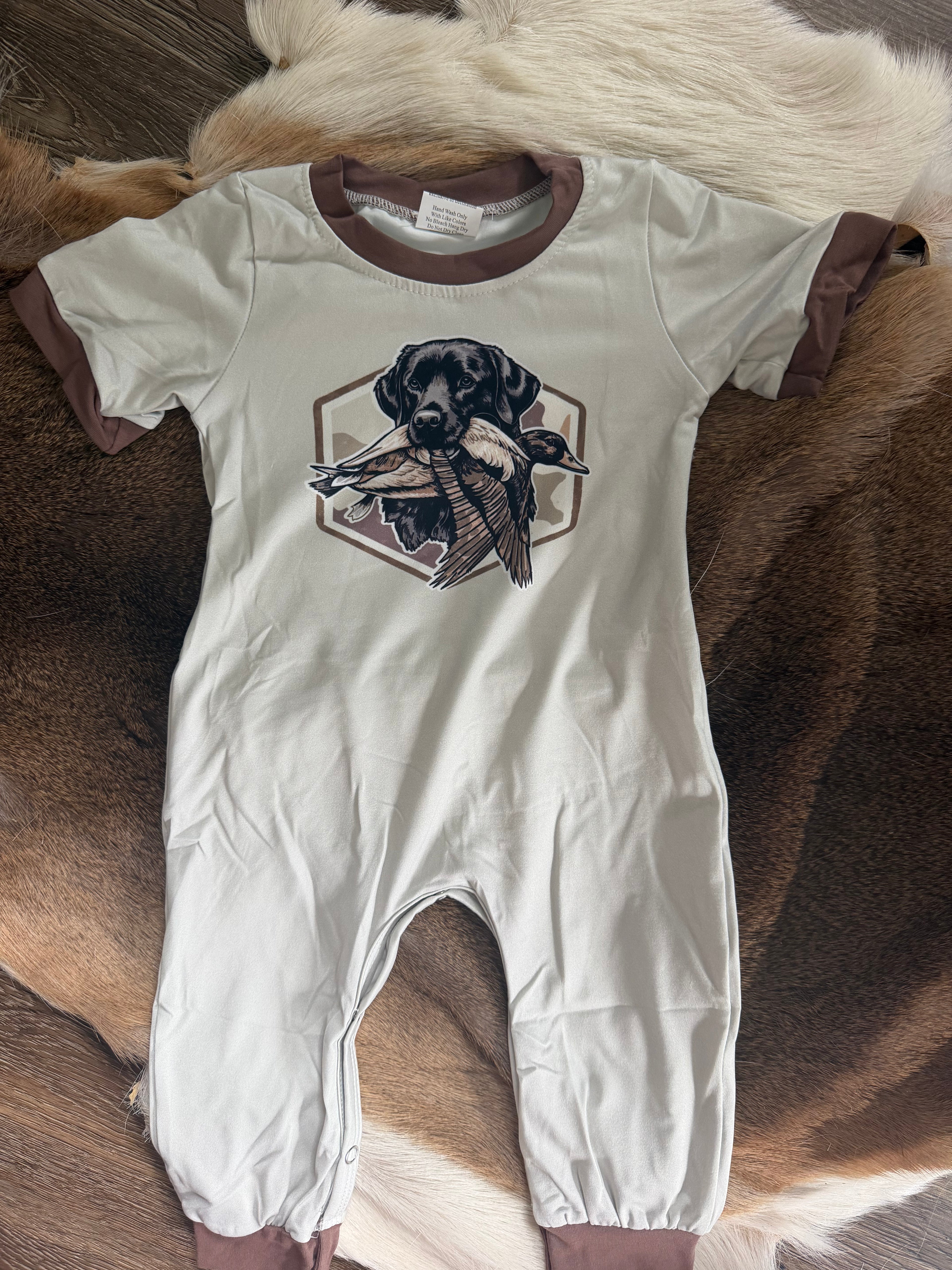 Black lab jumpsuit