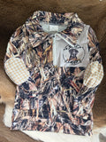 Black lab camo pullover