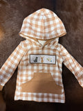 Dog buck duck hoodie