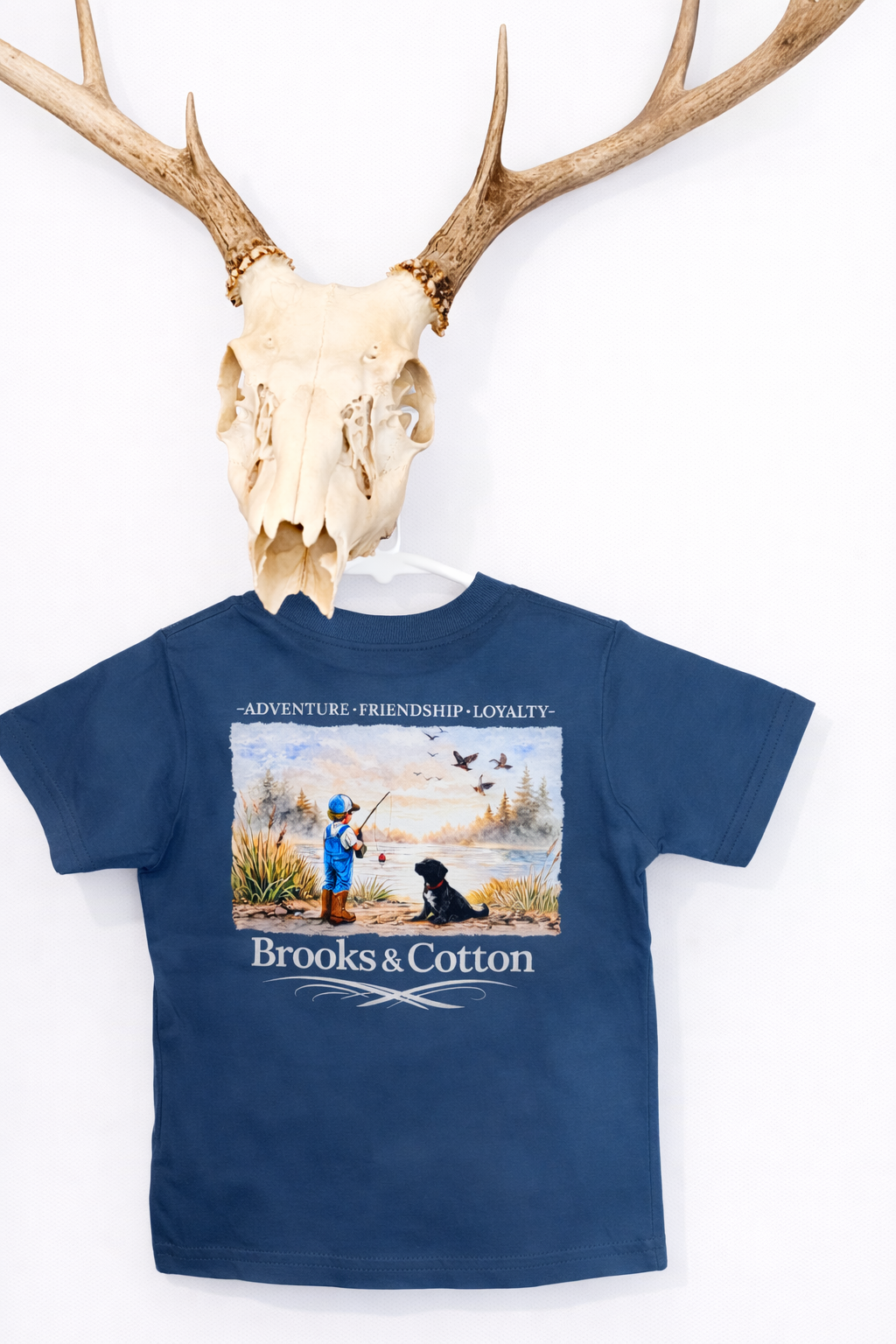 Brooks & Cotton Tshirt- Indigo