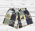 Boys camo Deer Swim Shorts
